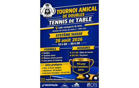 Tournoi de doubles